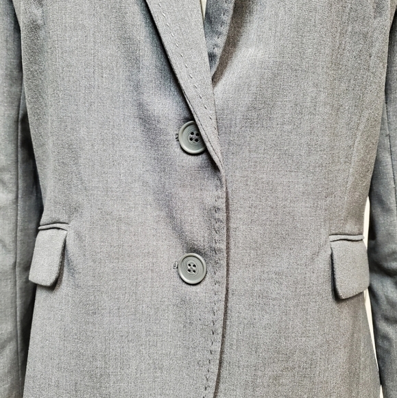 New York & Company Gray Blazer 16/18 - Picture 8 of 13